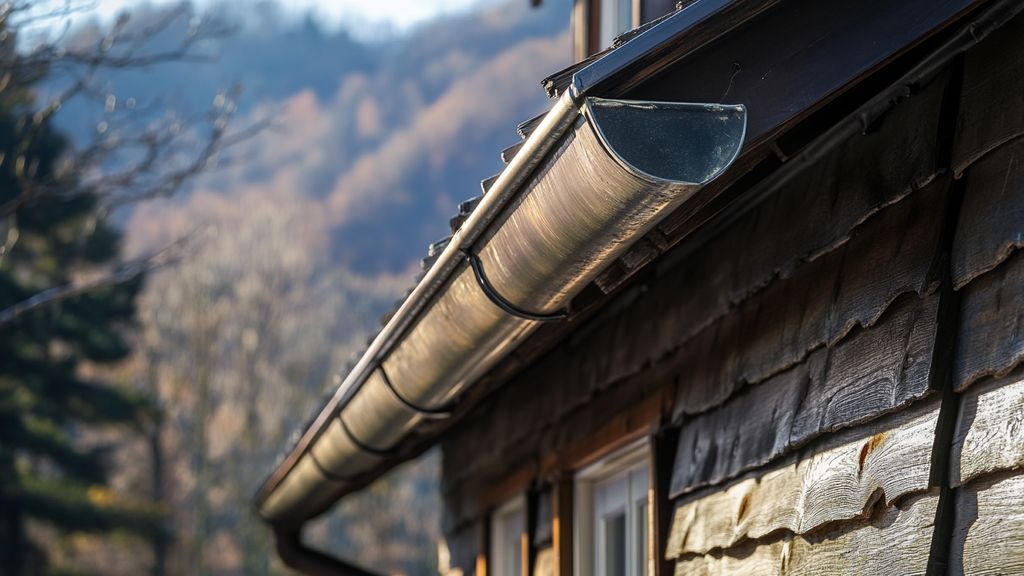 Quels sont les avantages des gouttières en zinc par rapport aux autres matériaux