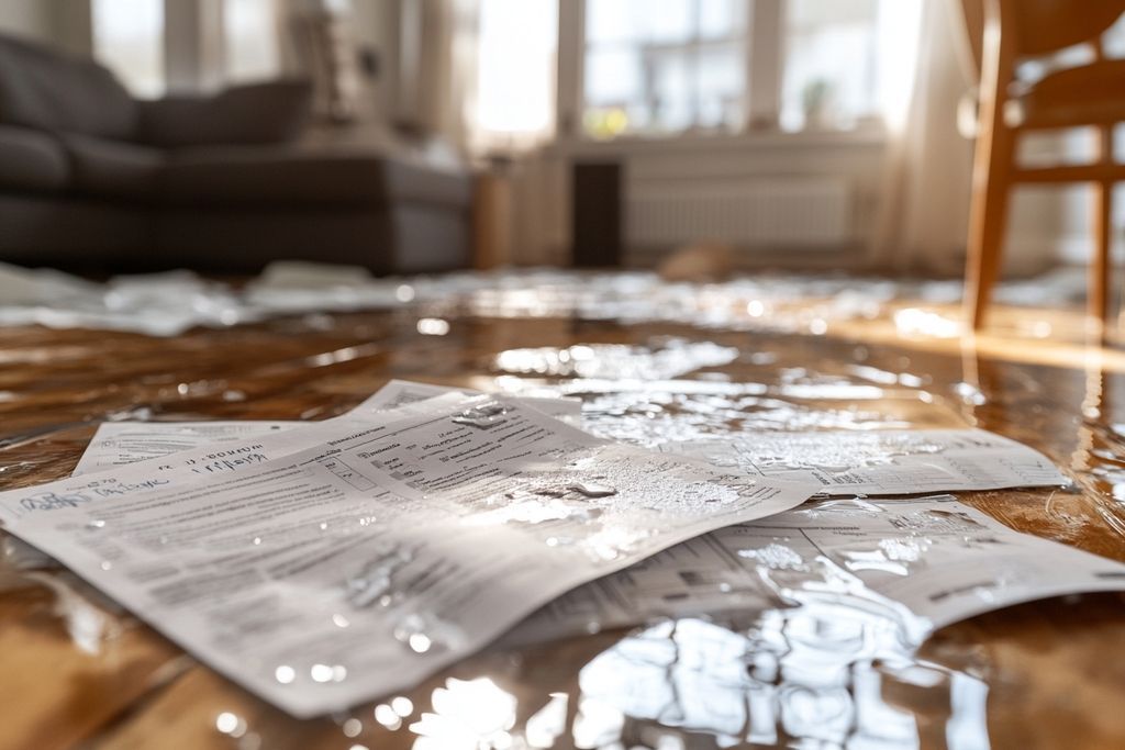 Qui appeler après un dégât des eaux lié à la toiture ?